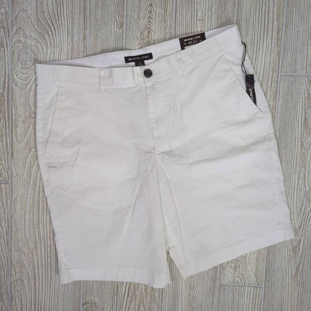 Brand New Michael Kors Washed Poplin Classic Fit Shorts Men’s Size 32